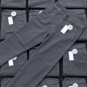 Men's Charcoal Grey Cargo Trousers