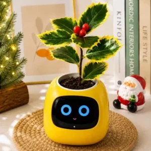 Intelligent Emoji Planter with Smart Features