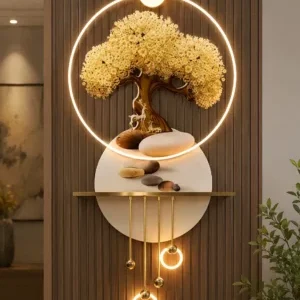 Contemporary LED Tree Wall Mount Lighting Fixture
