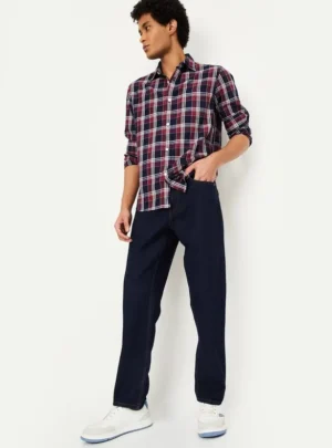 Executive Indigo – Premium Dark Rinse Straight Leg Denim