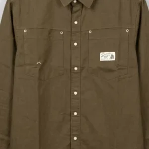 Men's Utility Button-Down Shirt with Dual Pockets – Versatile Everyday Essential